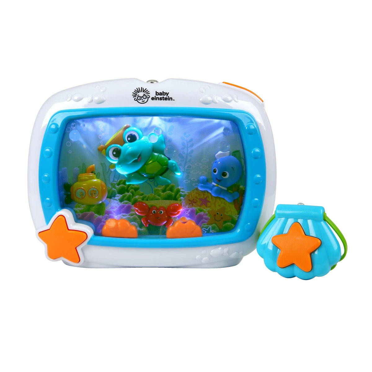 Baby Einstein Sea Dreams Soother Musical Crib Toy and Sound Machine W8L2 - product image 1