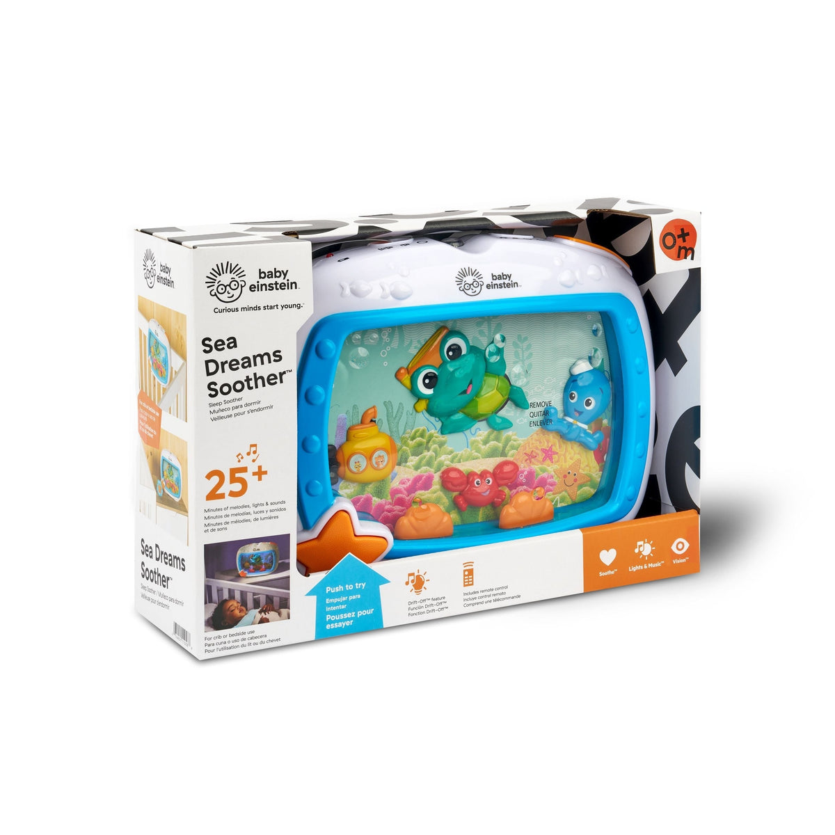 Baby Einstein Sea Dreams Soother Musical Crib Toy and Sound Machine W8L2 - product image 2