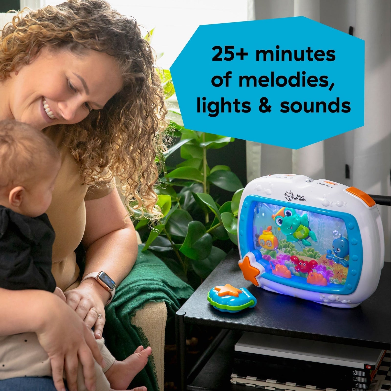 Baby Einstein Sea Dreams Soother Musical Crib Toy and Sound Machine W8L2 - product image 5