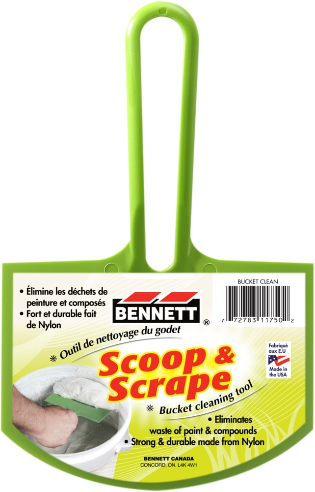 Plastic Paint Bucket Clean Scoop, 6-in G5B8 - product image 1