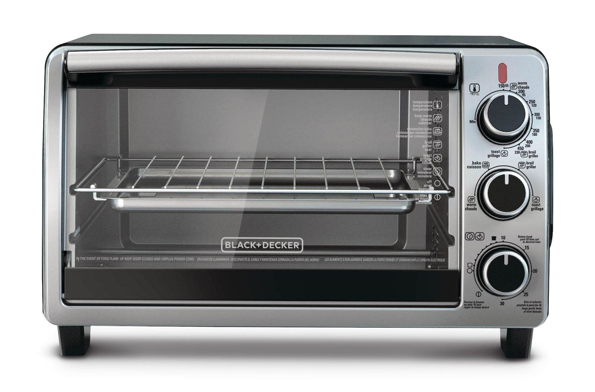 Toaster Oven with 4 Functions, Stainless Steel, 6-Slices S9F6 - product image 6