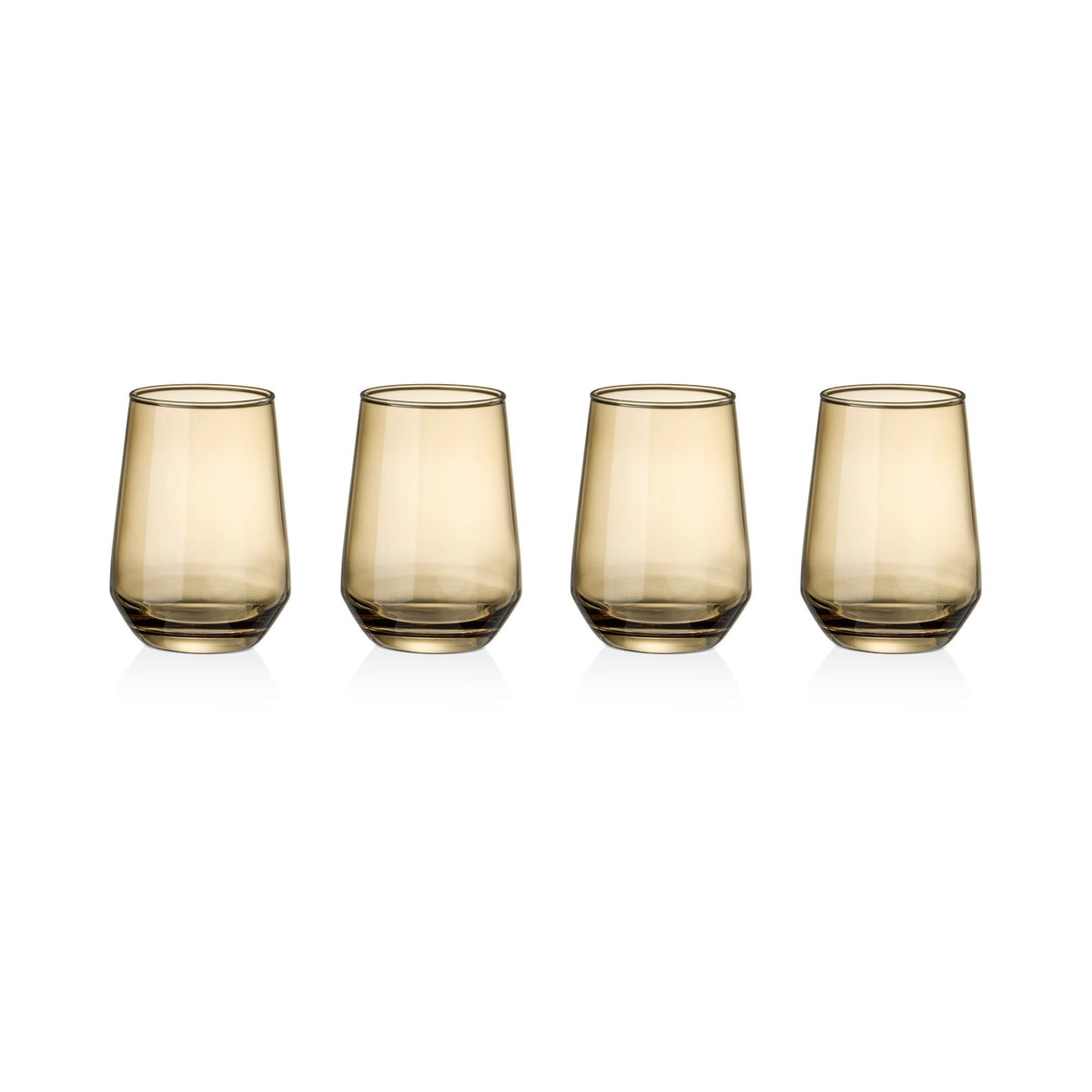 Home Harvest-Coloured Stemless Wine Glass Set, 4-pk S6S1 - product image 1