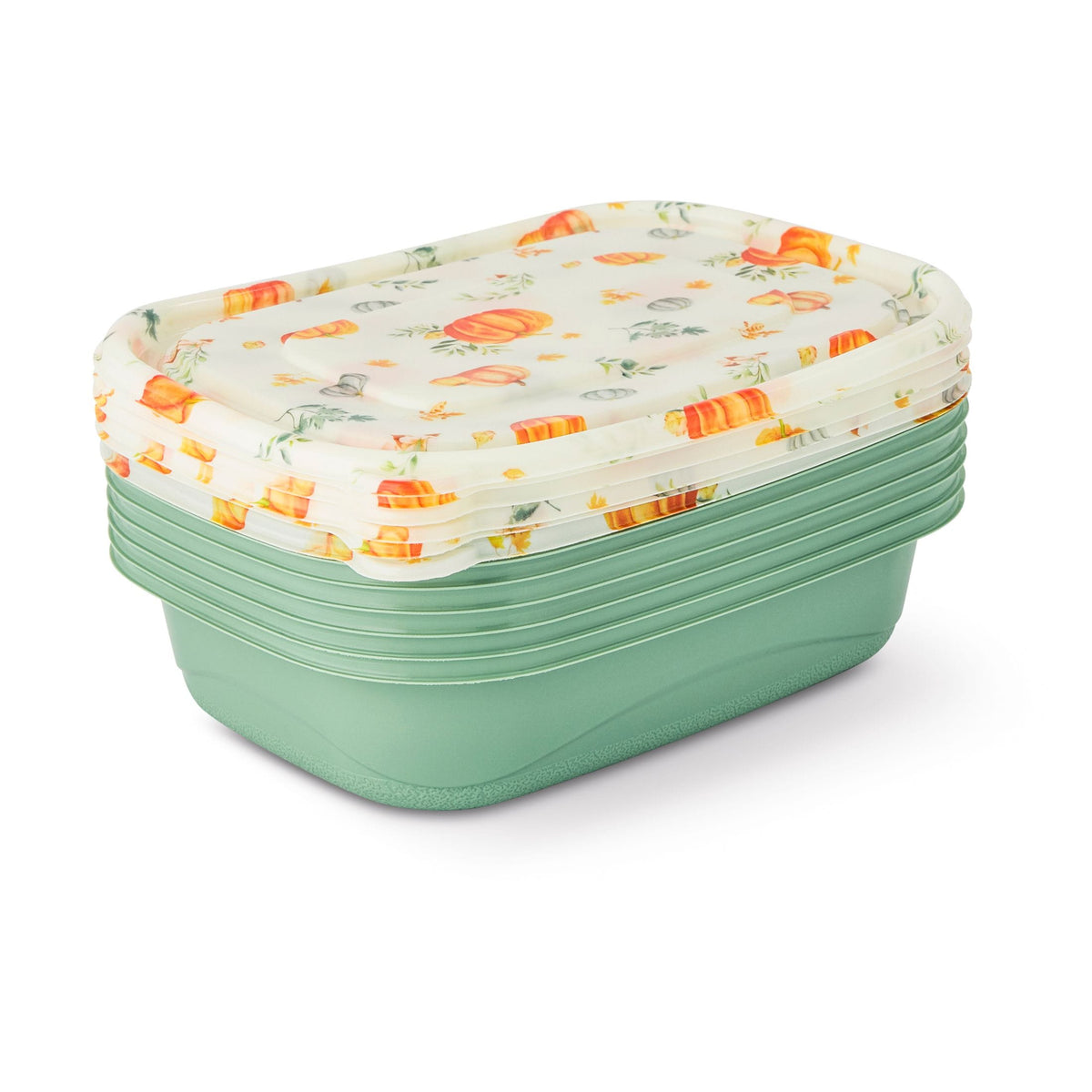 Home Harvest Green/White Disposable Containers C6Q1 - product image 1