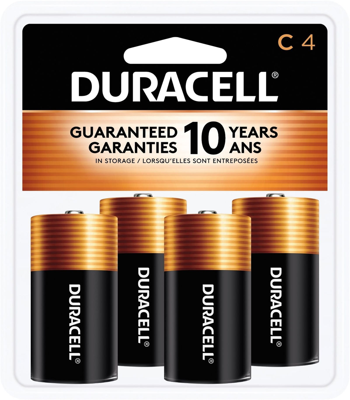 Coppertop C Alkaline Batteries, All Purpose, 4-pk R8H9 - product image 1