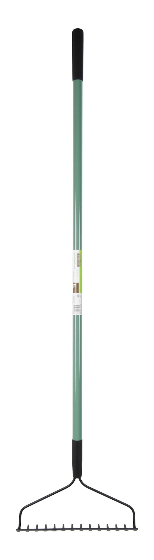 Garden Club Fibreglass 14-Tine Garden Bow Rake with 6-in Cushion Grip N2T3 - product image 1