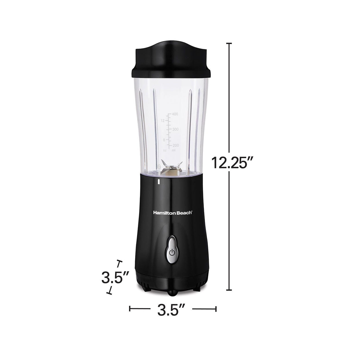 Personal Creations Single-Serve Blender with Travel Jar, Black, 414mL L9S8 - product image 8