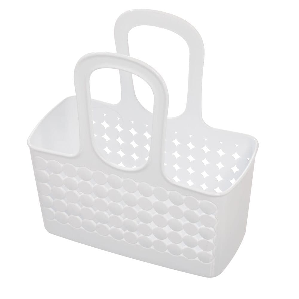 Orbz Small Tote Portable Shower Caddy with Handle, White R6N9 - product image 1