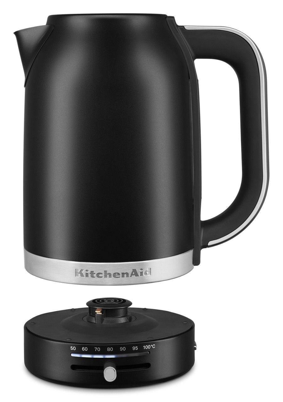 Electric Kettle with Swivel Base, Matte Black, 1.7-L B2A8 - product image 1