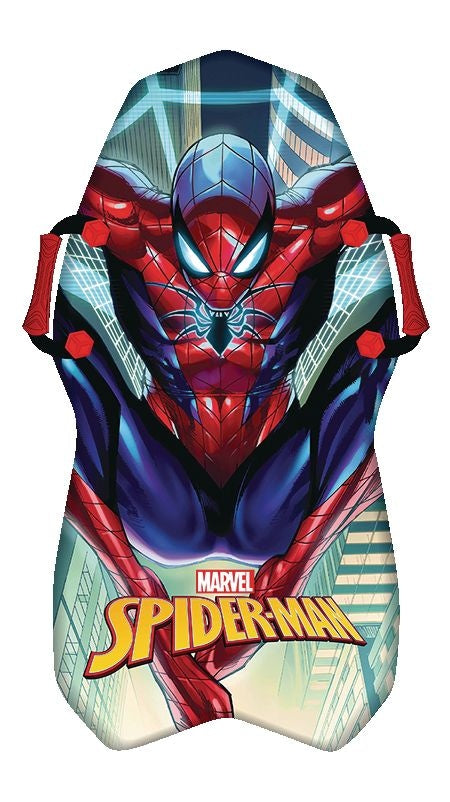 Spiderman Kids' 1-Person Lightweight Foam Winter Snow Sled/Toboggan with Handles I7E0 - product image 1