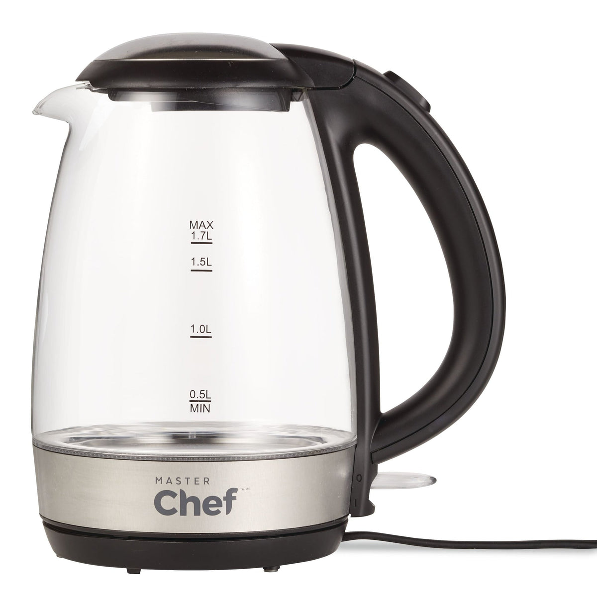Cordless Electric Kettle with Blue Light, Glass, 1.7L G9I4 - product image 1