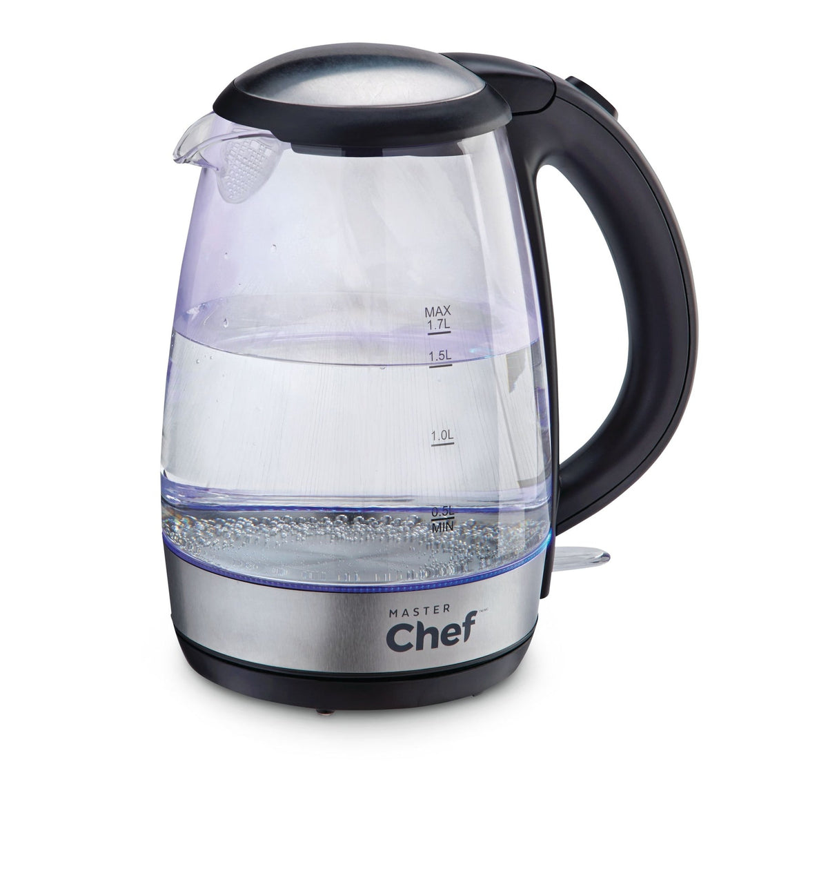 Cordless Electric Kettle with Blue Light, Glass, 1.7L G9I4 - product image 3