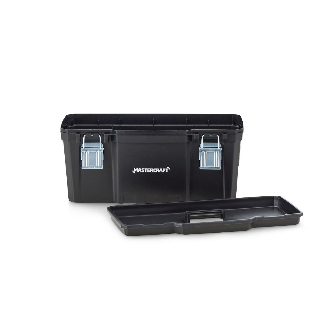 Portable Plastic Tool Box with Removable Tray & Tray Top, Blue, 19-in, Jumbo Hex Key Set/Allen Wrench Set, Metric, High... X2Z3 - product image 8