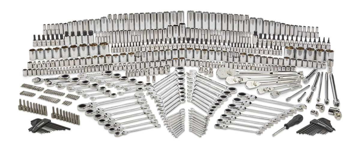 Master Socket & Wrench Set, 500-pc, CRV, Nickel-Chrome Plating I0T5 - product image 1