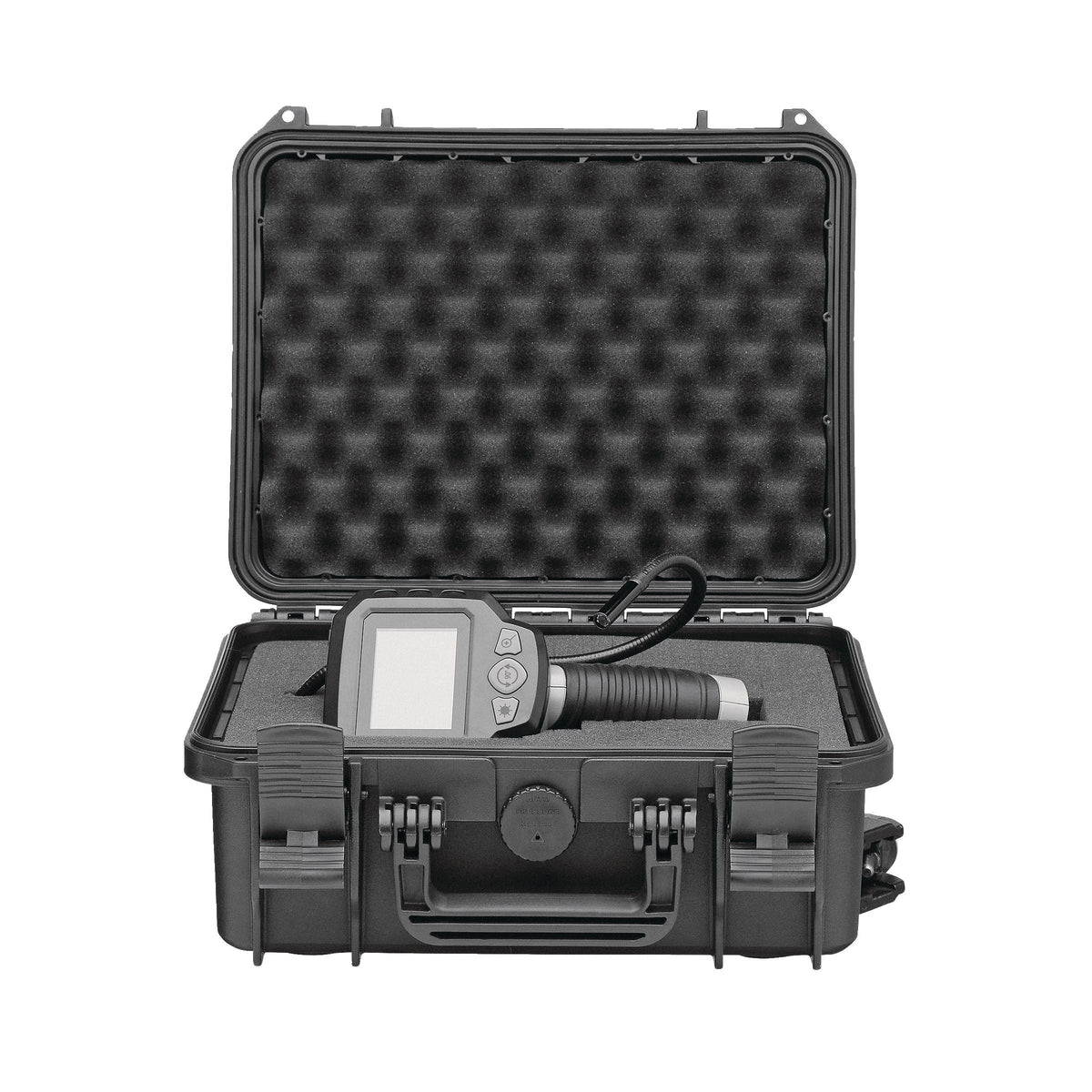 Portable IP67 Waterproof Storage Case with Foam Layers, Small, Black Q5E0 - product image 2