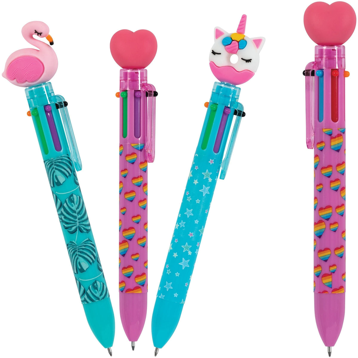 Pen With Fun Toppers, Assorted Colours Q3T0 - product image 1