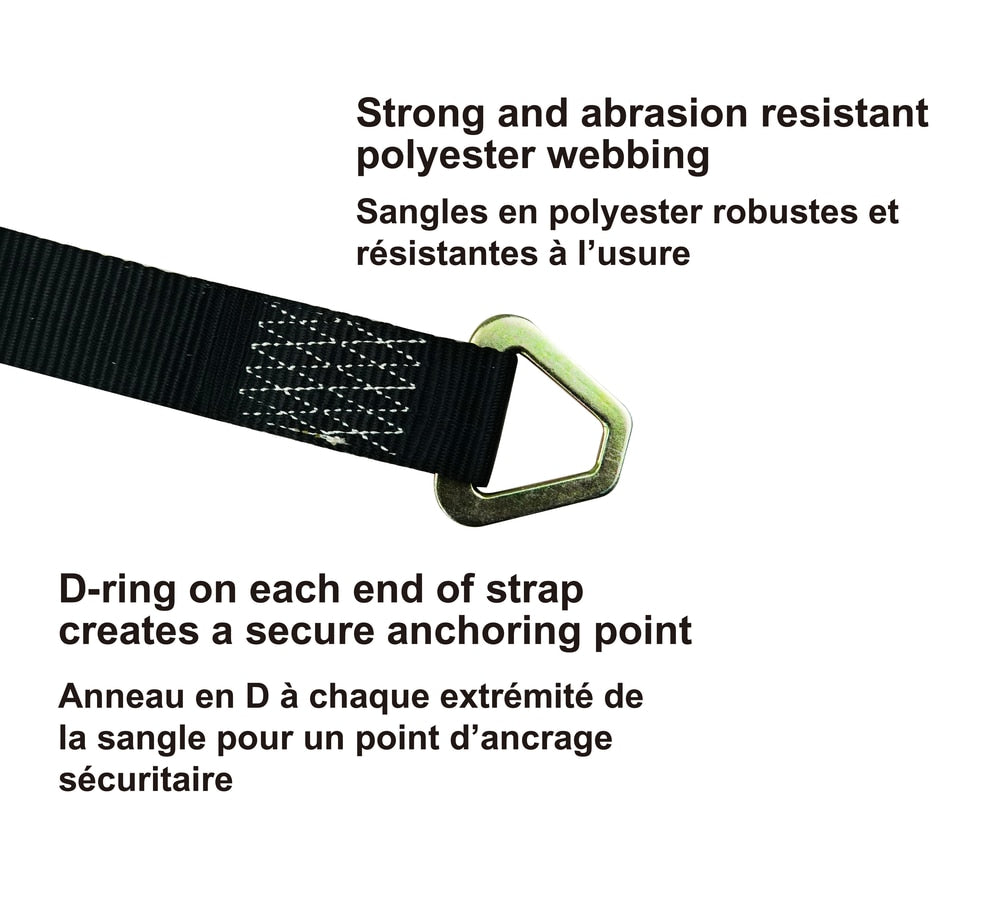 10,000-lb Axle Strap, with D-rings, 2-in x 31-in L8G2 - product image 5
