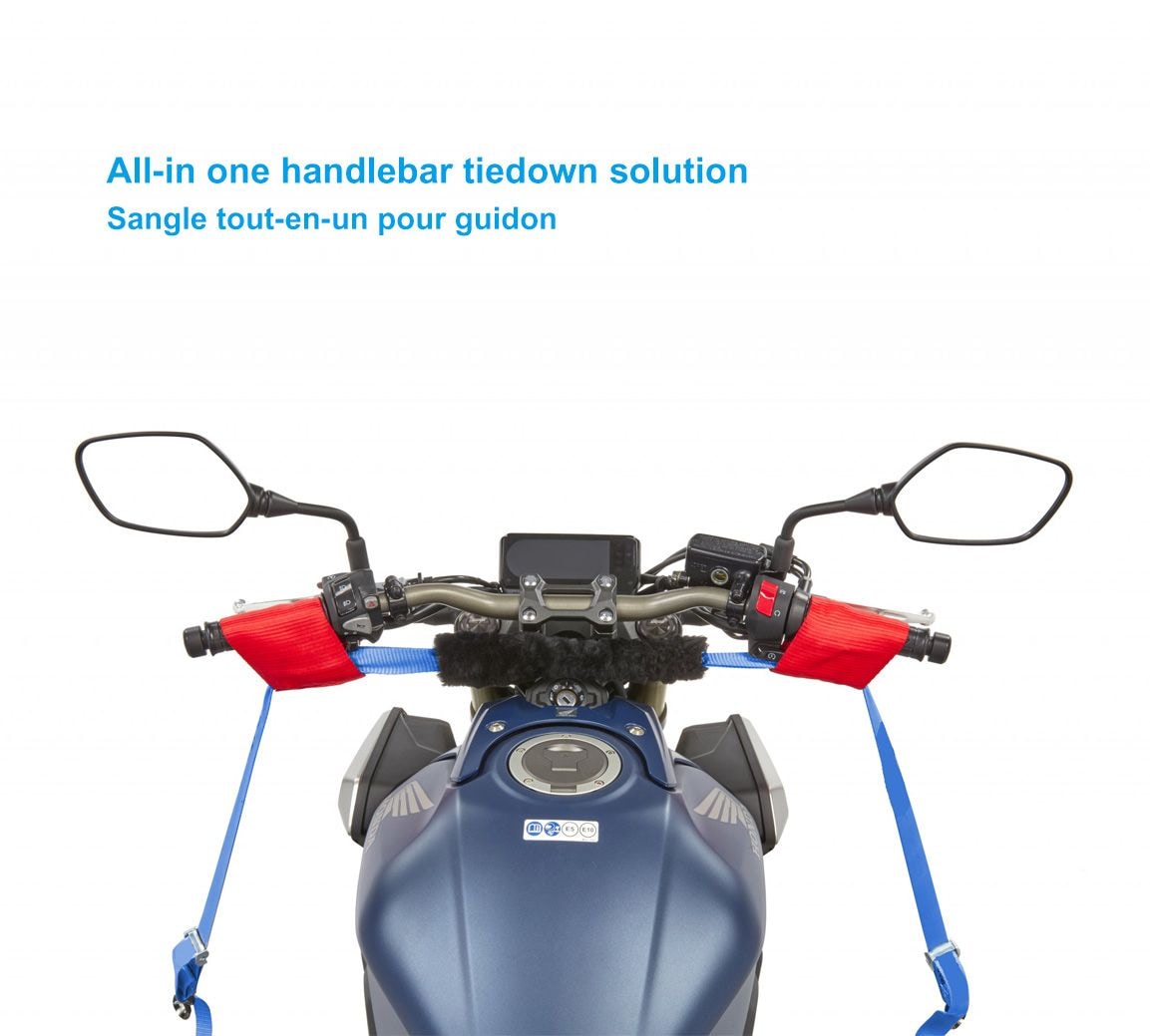 1,200-lb Motorcycle Tie Down Strap, 1 3/8-in x 12-ft B1R2 - product image 4