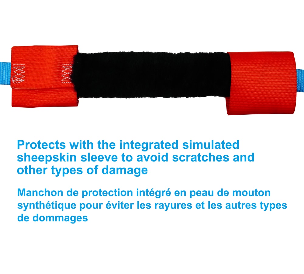 1,200-lb Motorcycle Tie Down Strap, 1 3/8-in x 12-ft B1R2 - product image 5