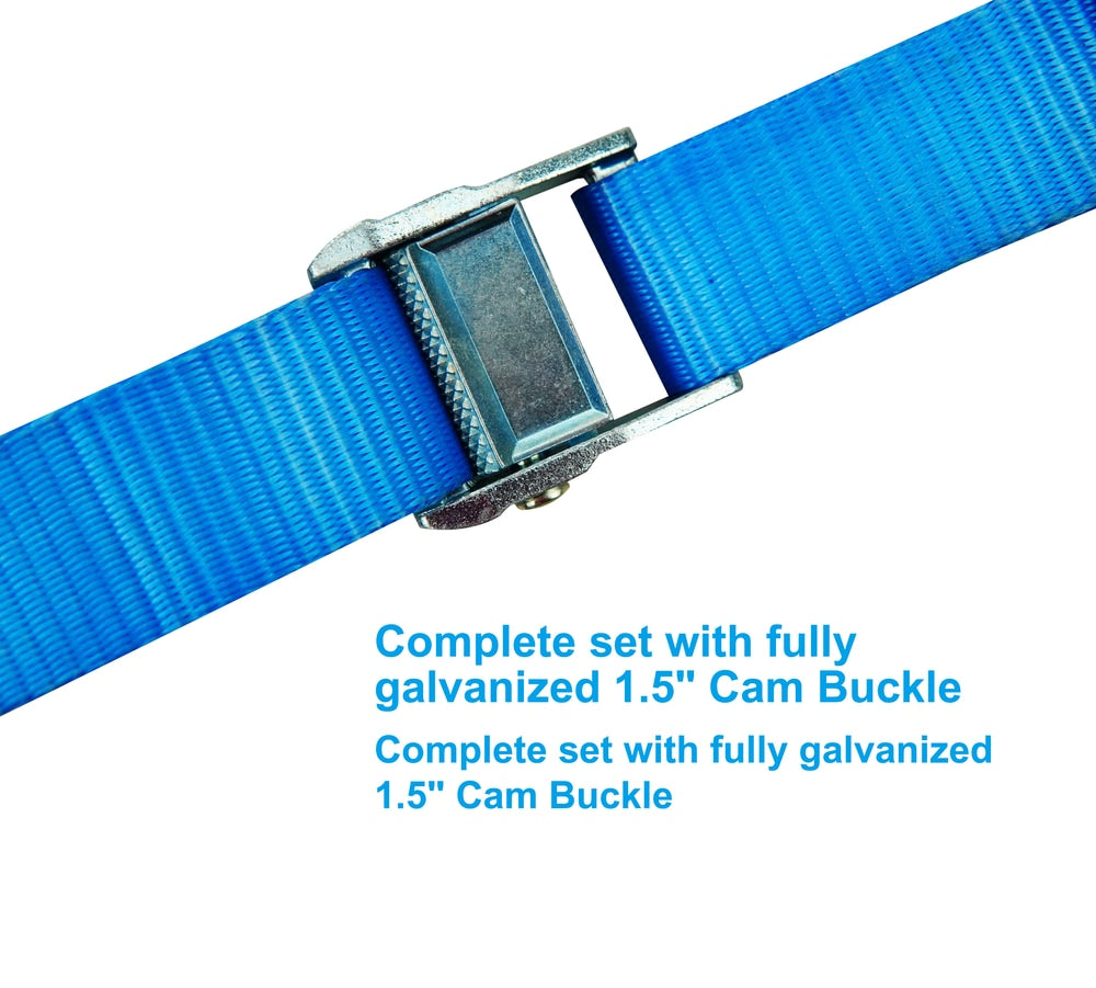 1,200-lb Motorcycle Tie Down Strap, 1 3/8-in x 12-ft B1R2 - product image 6
