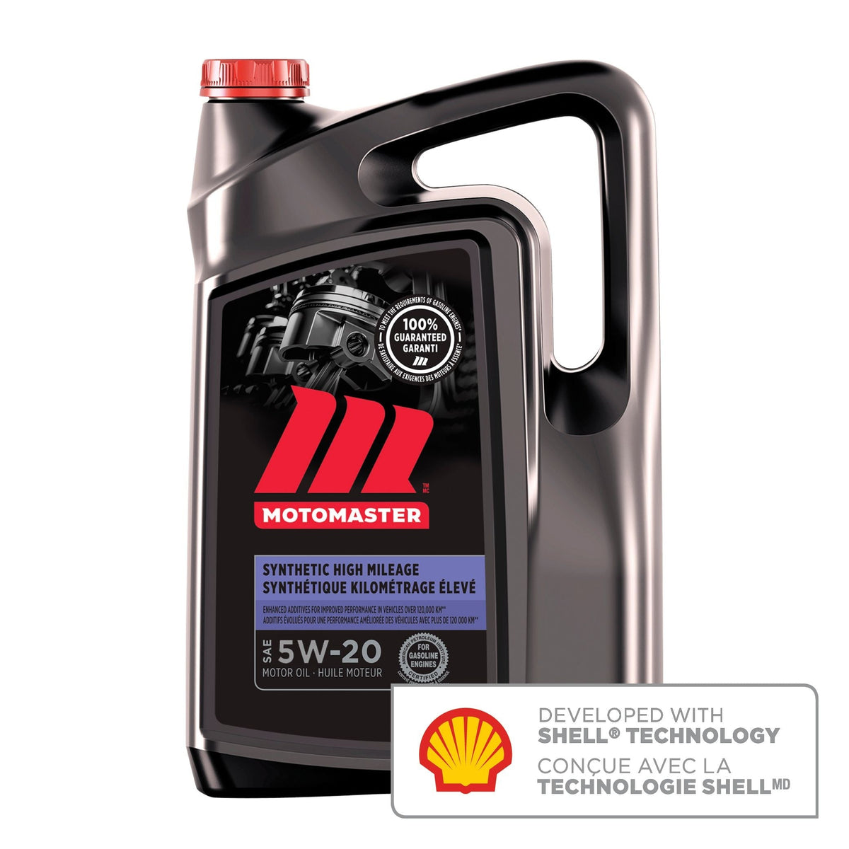 High Mileage 5W20 Synthetic Engine/Motor Oil, 5-L J6B9 - product image 1