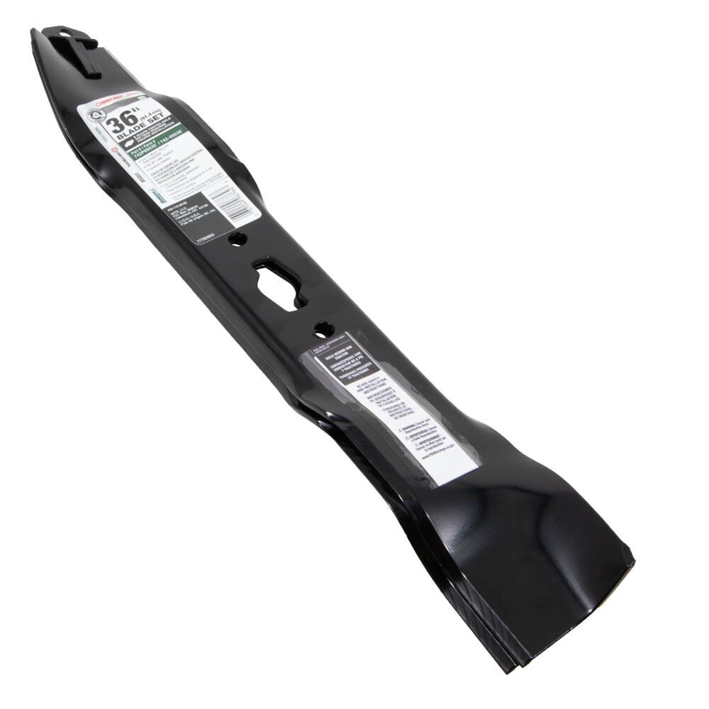 Tractor Blade Replacement Set, 3-in-1 Functionality, 36-in Y6P7 - product image 2