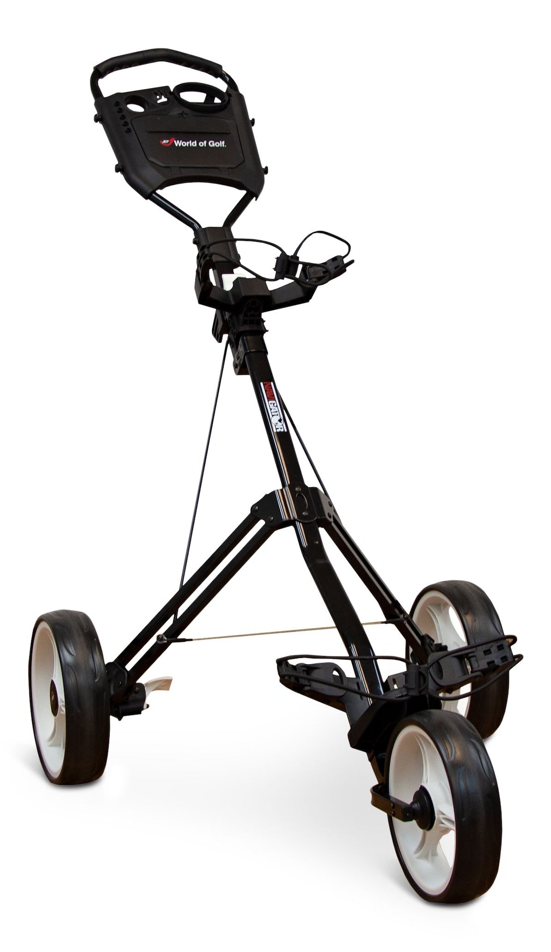Navigator 3 Wheeled Golf Cart, Ergonomic Handle, Black B3K4 - product image 1