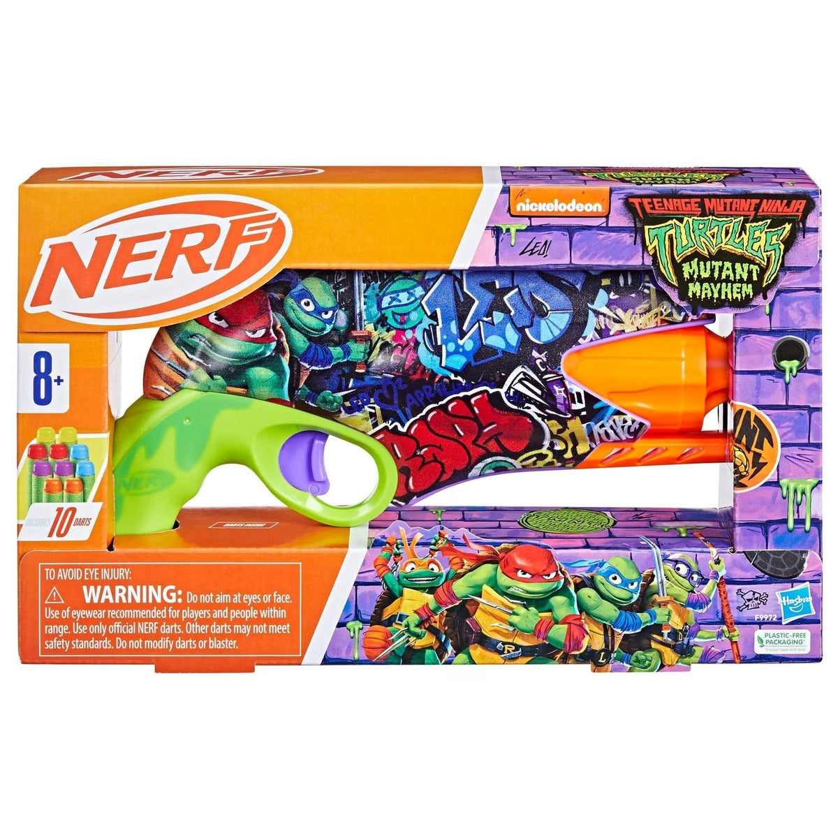 Inked Teenage Mutant Ninja Turtles 5-Dart Blaster E9Y3 - product image 2