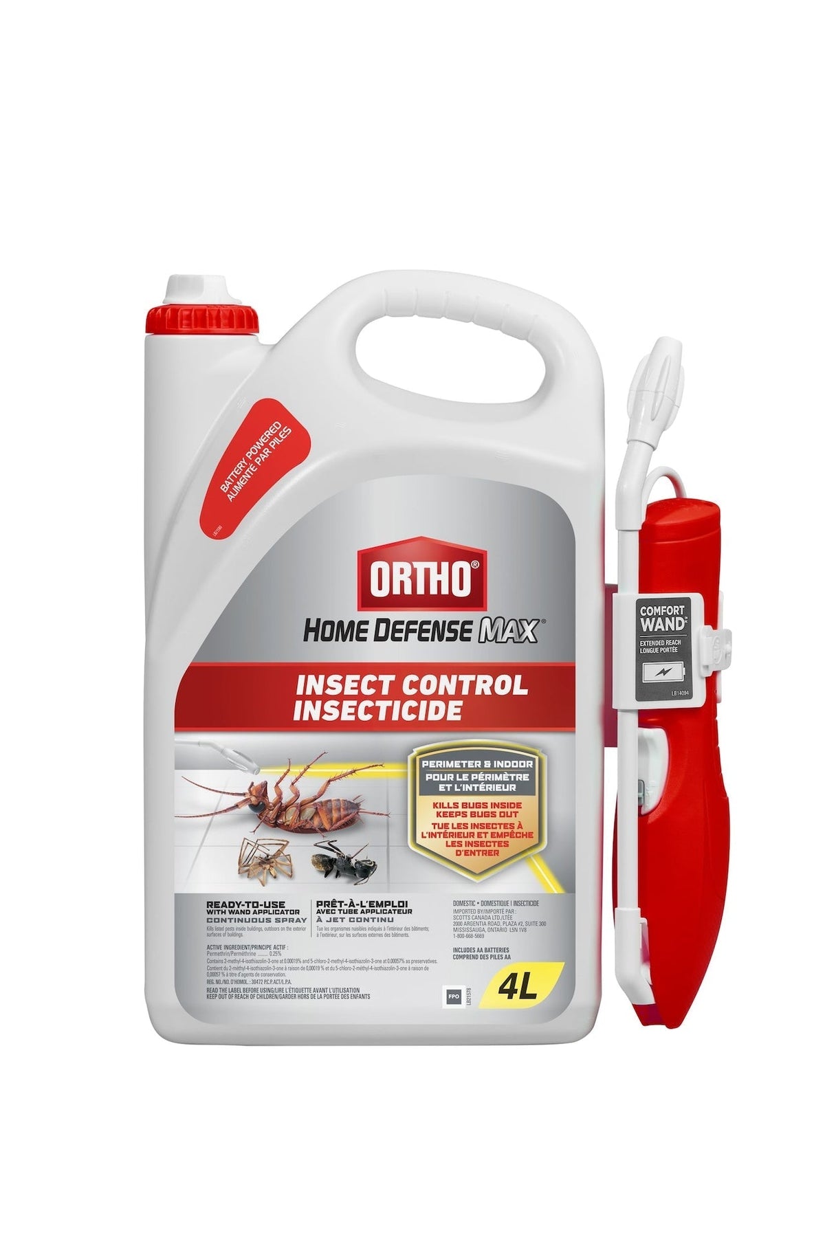 Home Defense MAX Perimeter & Indoor Liquid Ready-to-Use Insect Control, Insecticide, 4-L H4L4 - product image 1
