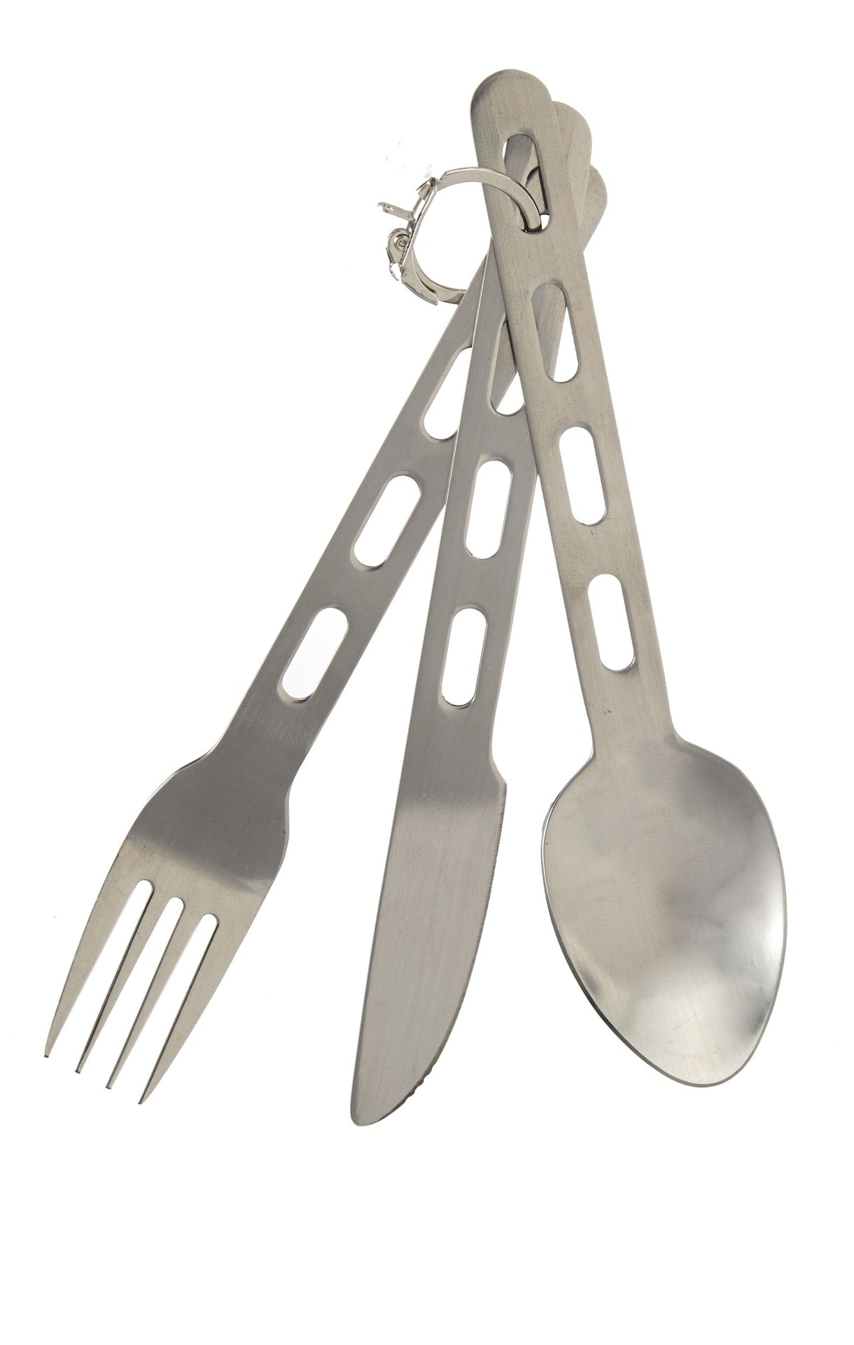 Stainless Steel Cutlery Set with Detachable Ring, 3-pc V6R1 - product image 1