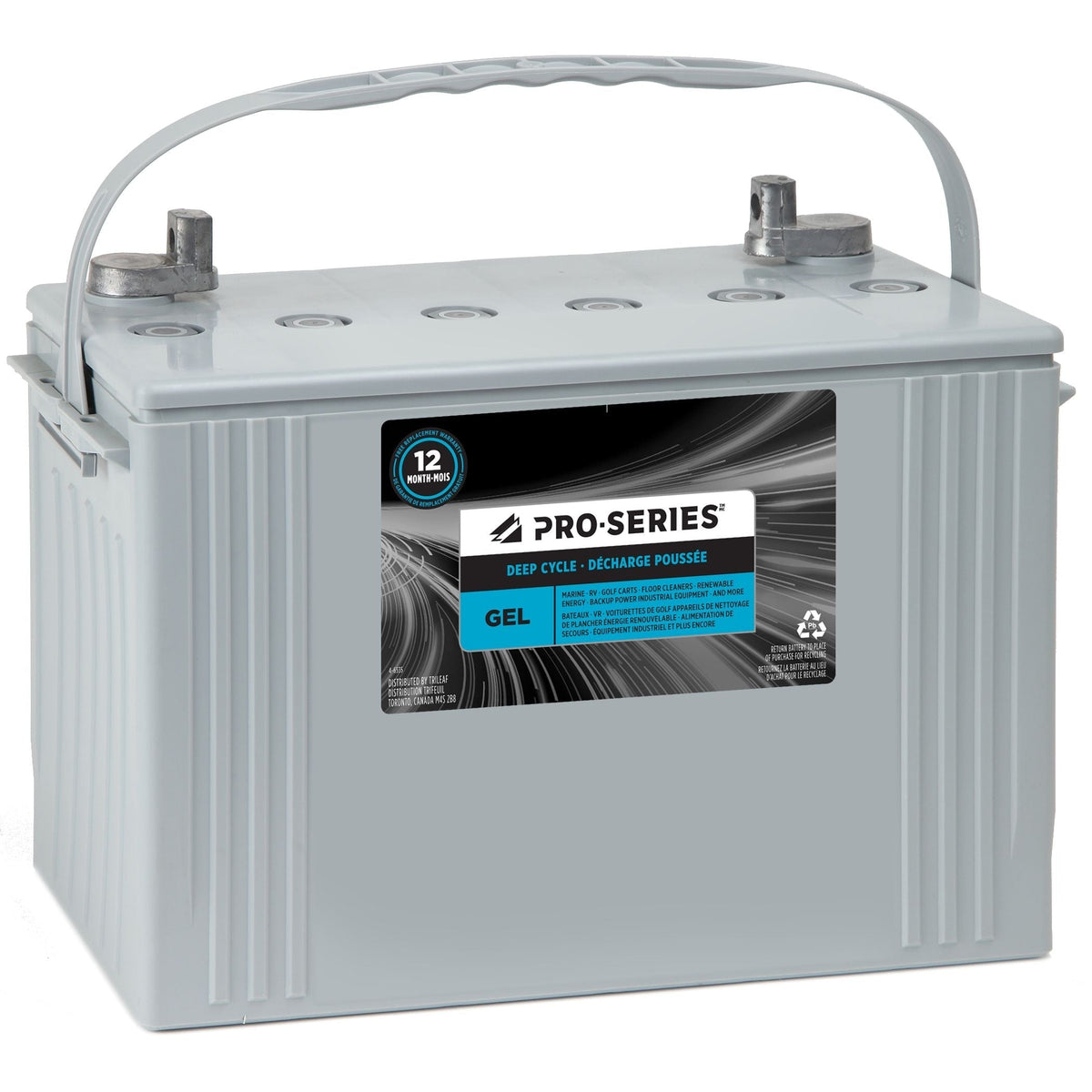 Pro-Series Commercial Group Size GC12 Deep Cycle Battery P0Y0 - product image 1