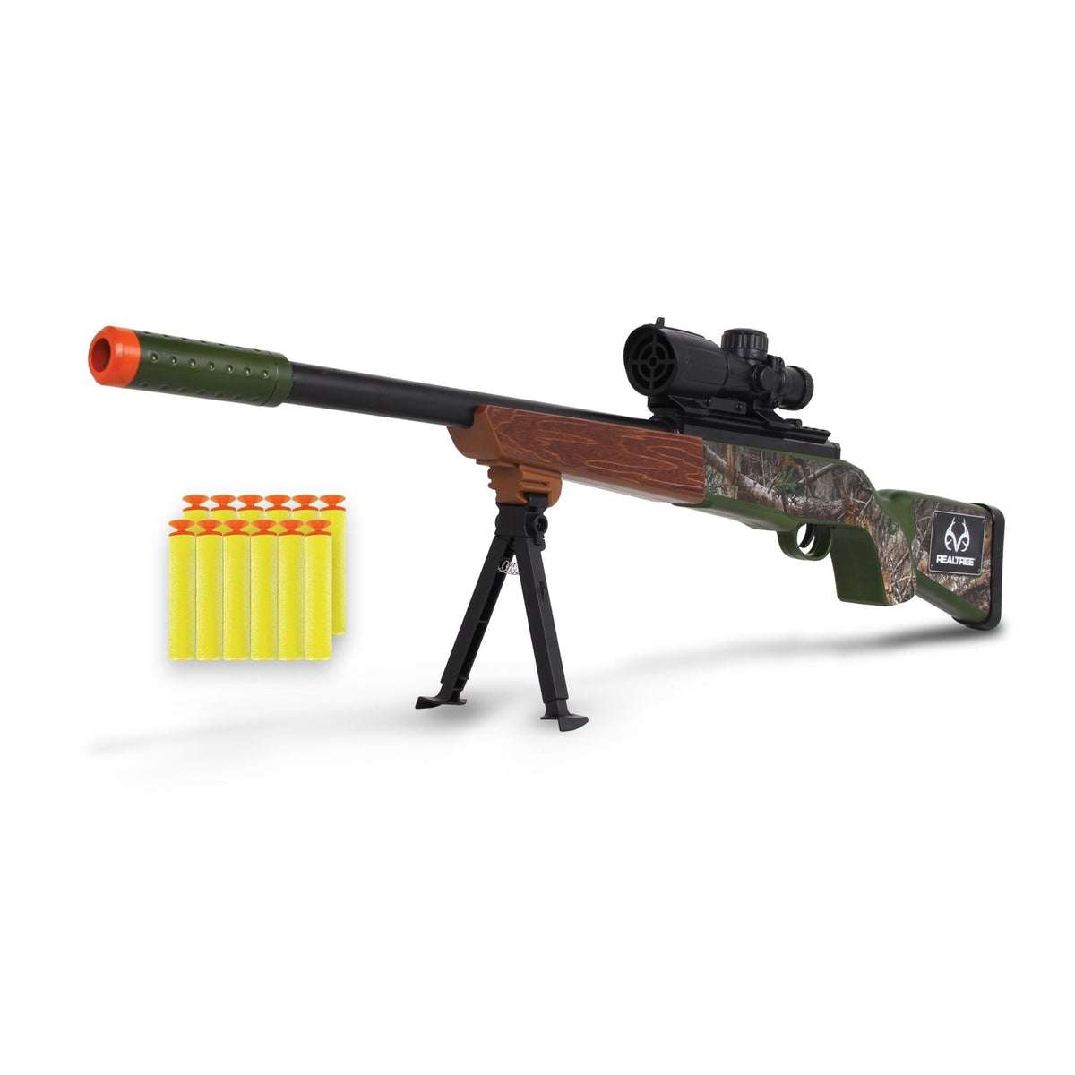 Green Hunting Rifle Toy with Built-in Scope H6B4 - product image 1