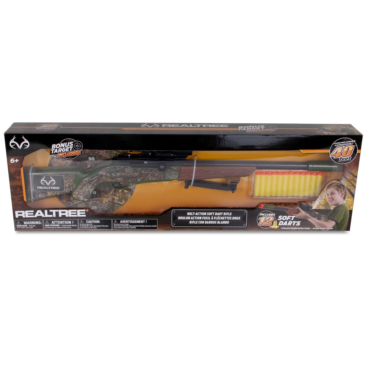Green Hunting Rifle Toy with Built-in Scope H6B4 - product image 2