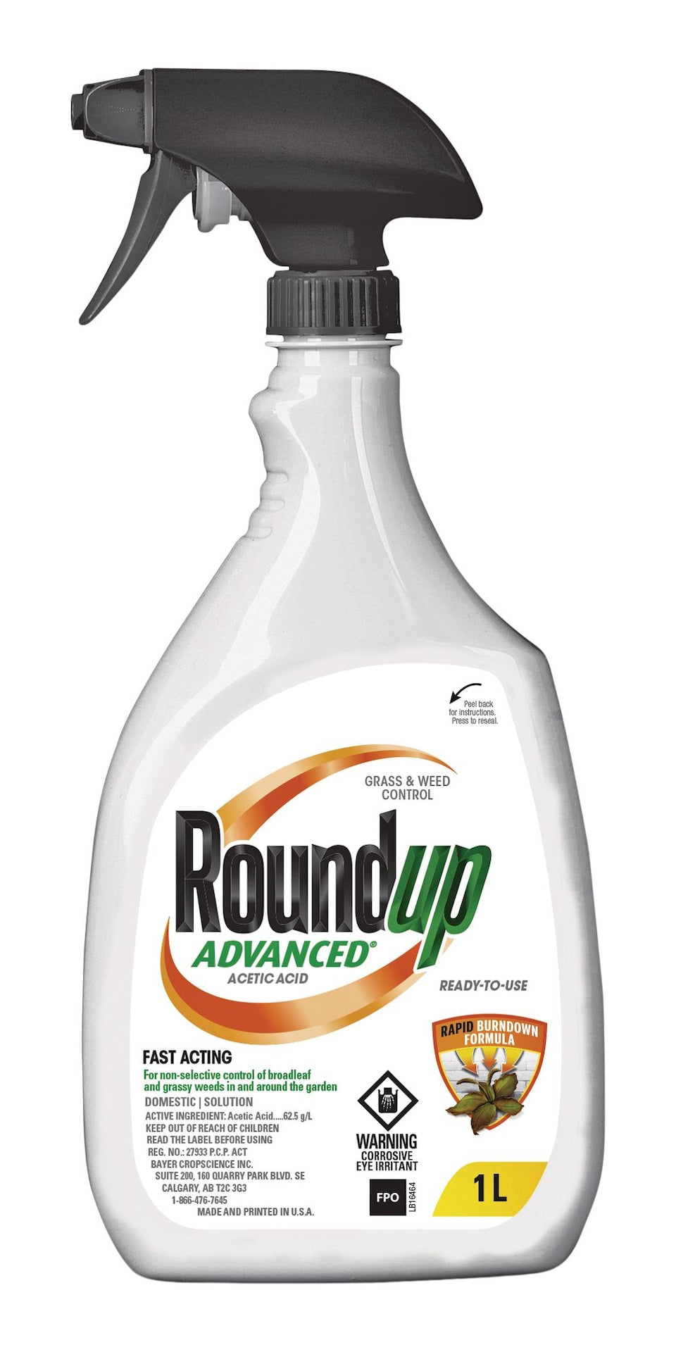 Advanced Ready-To-Use Grass & Weed Control Spray, 1-L R4C7 - product image 1