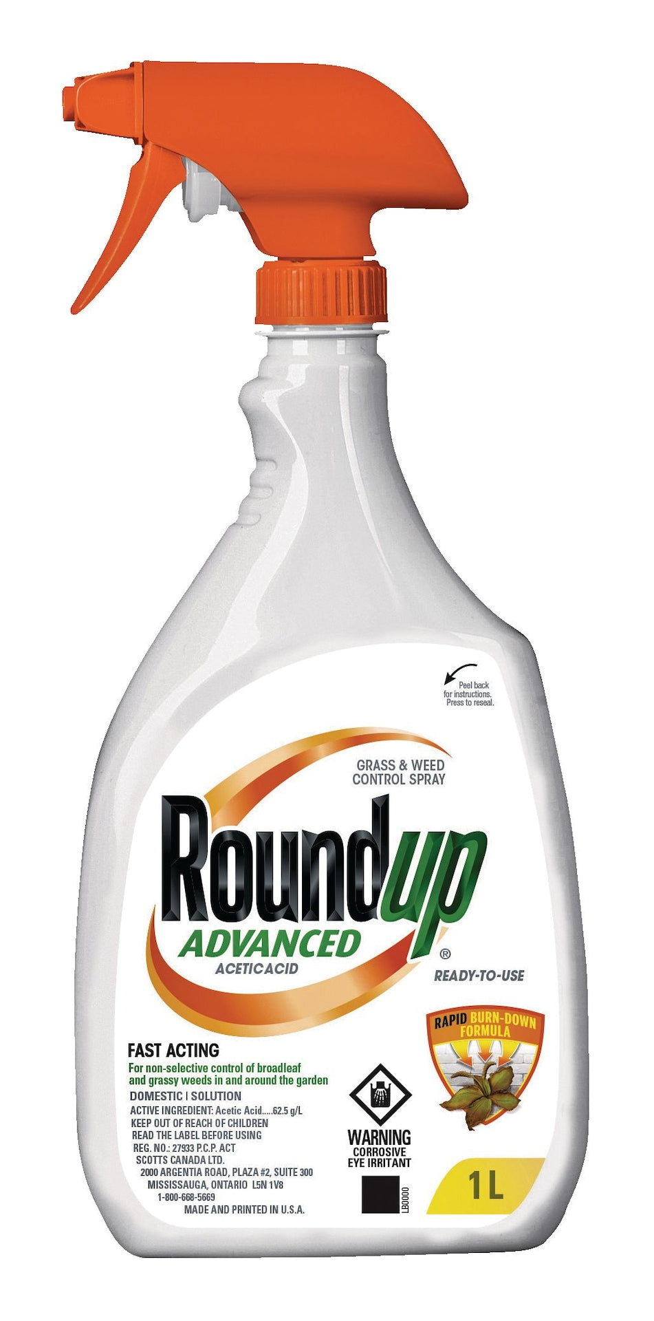 Advanced Ready-To-Use Grass & Weed Control Spray, 1-L R4C7 - product image 3