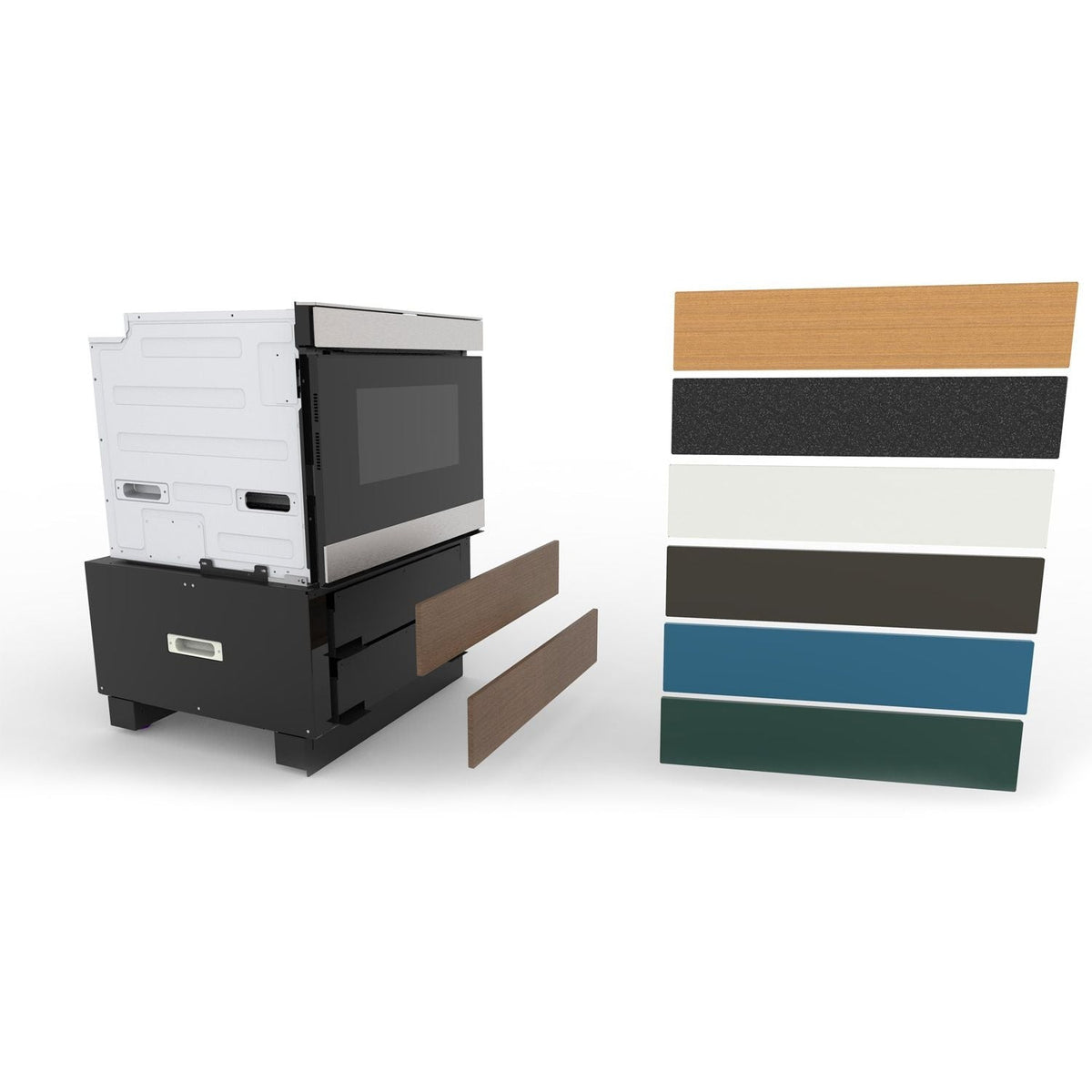 Under the Counter Microwave Drawer and Oven Pedestal, 24-in X2C1 - product image 8