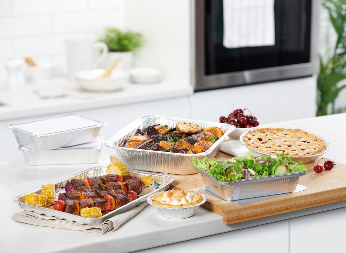 Disposable Aluminum Half Steam Table Pan, 10-pk K9J1 - product image 8