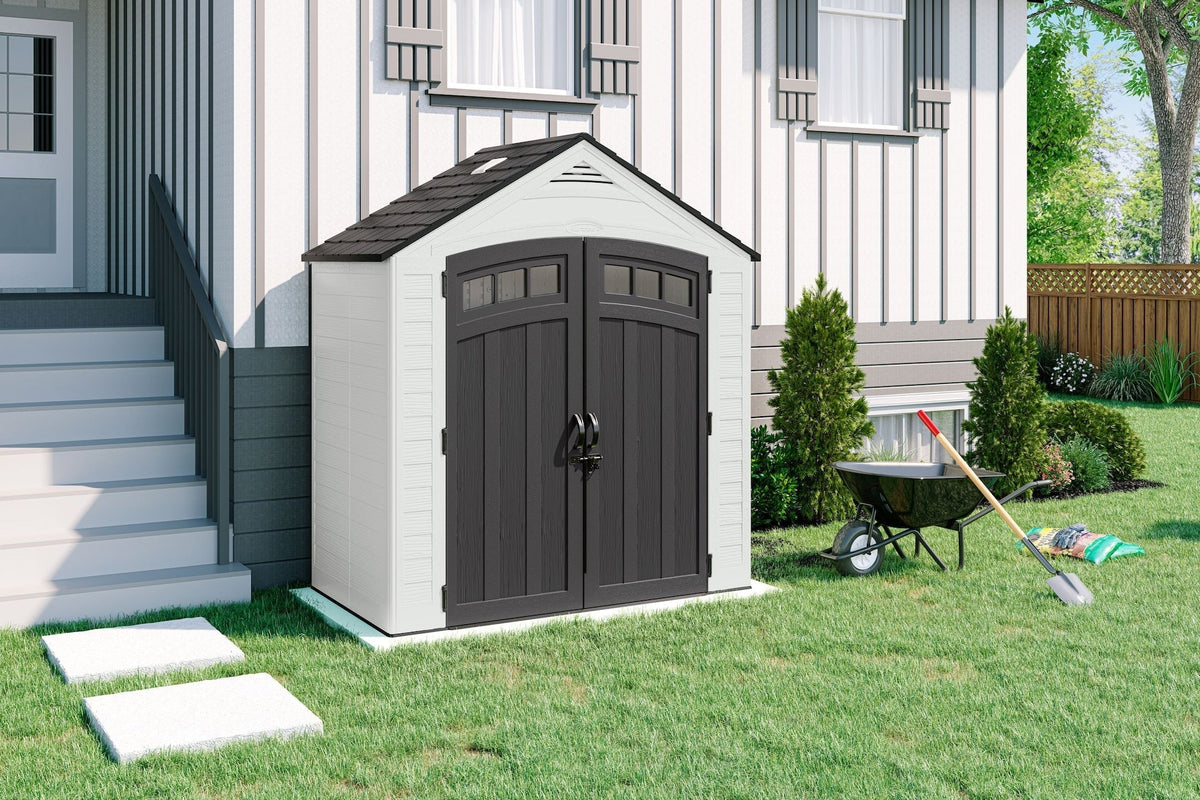 Vista 7x4-ft All-Weather Ice Cube Storage Shed P1R2 - product image 7