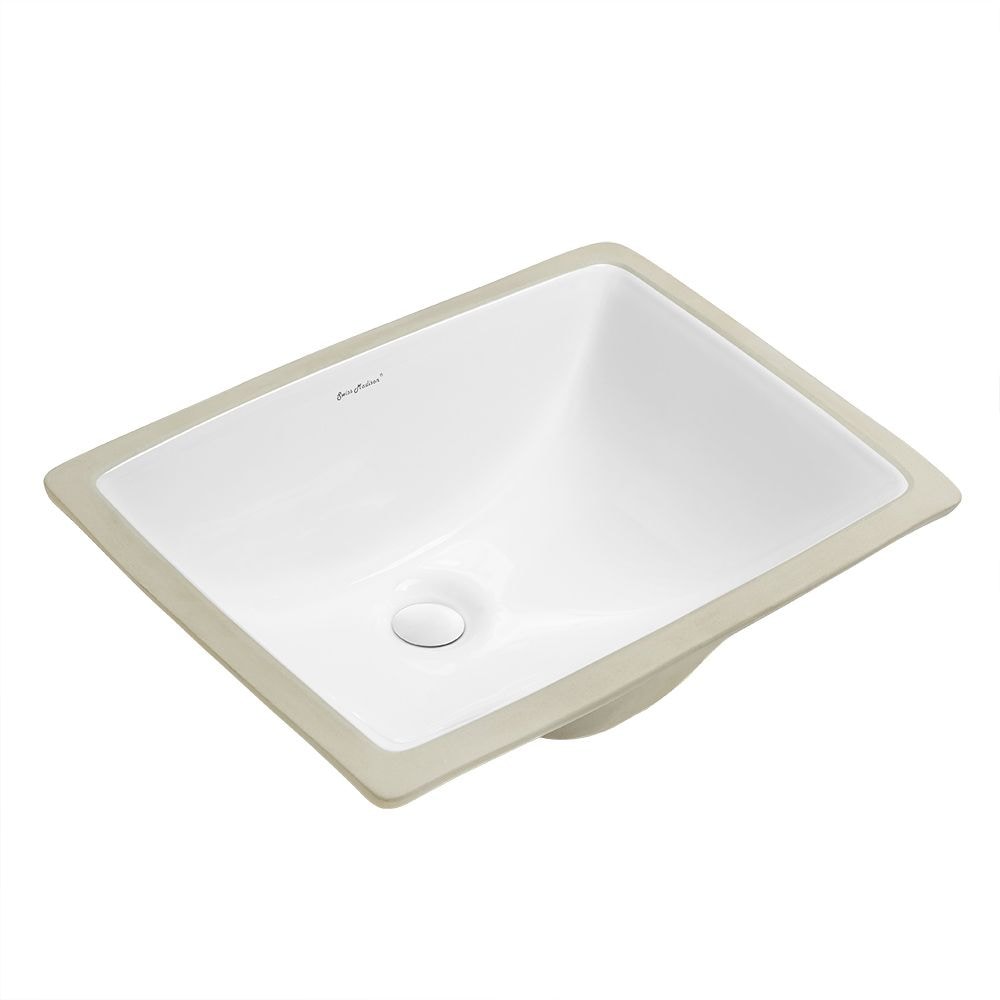 Plaisir 18.5 Rectangular Under-Mount Bathroom Sink K2U0 - product image 2