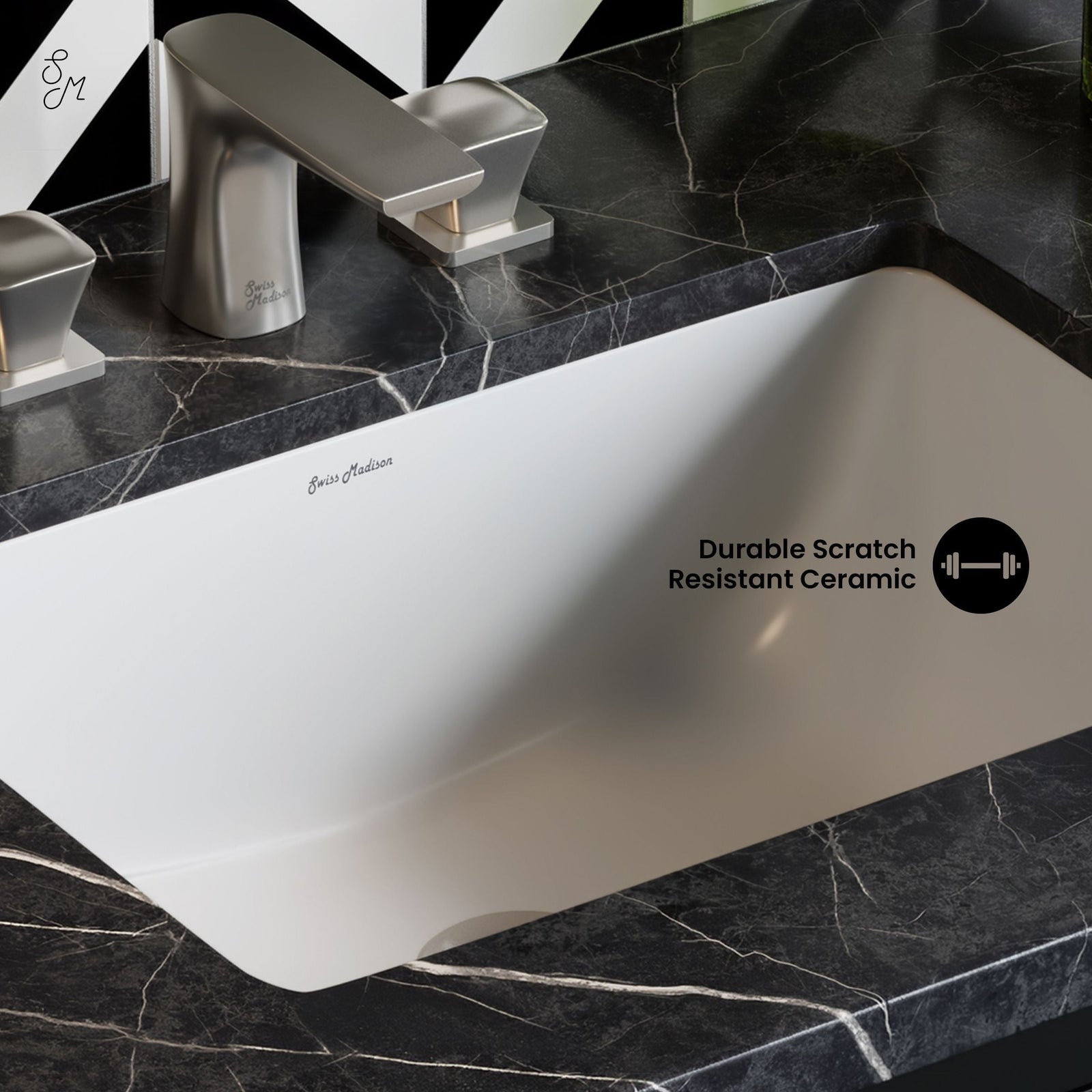 Plaisir 18.5 Rectangular Under-Mount Bathroom Sink K2U0 - product image 5