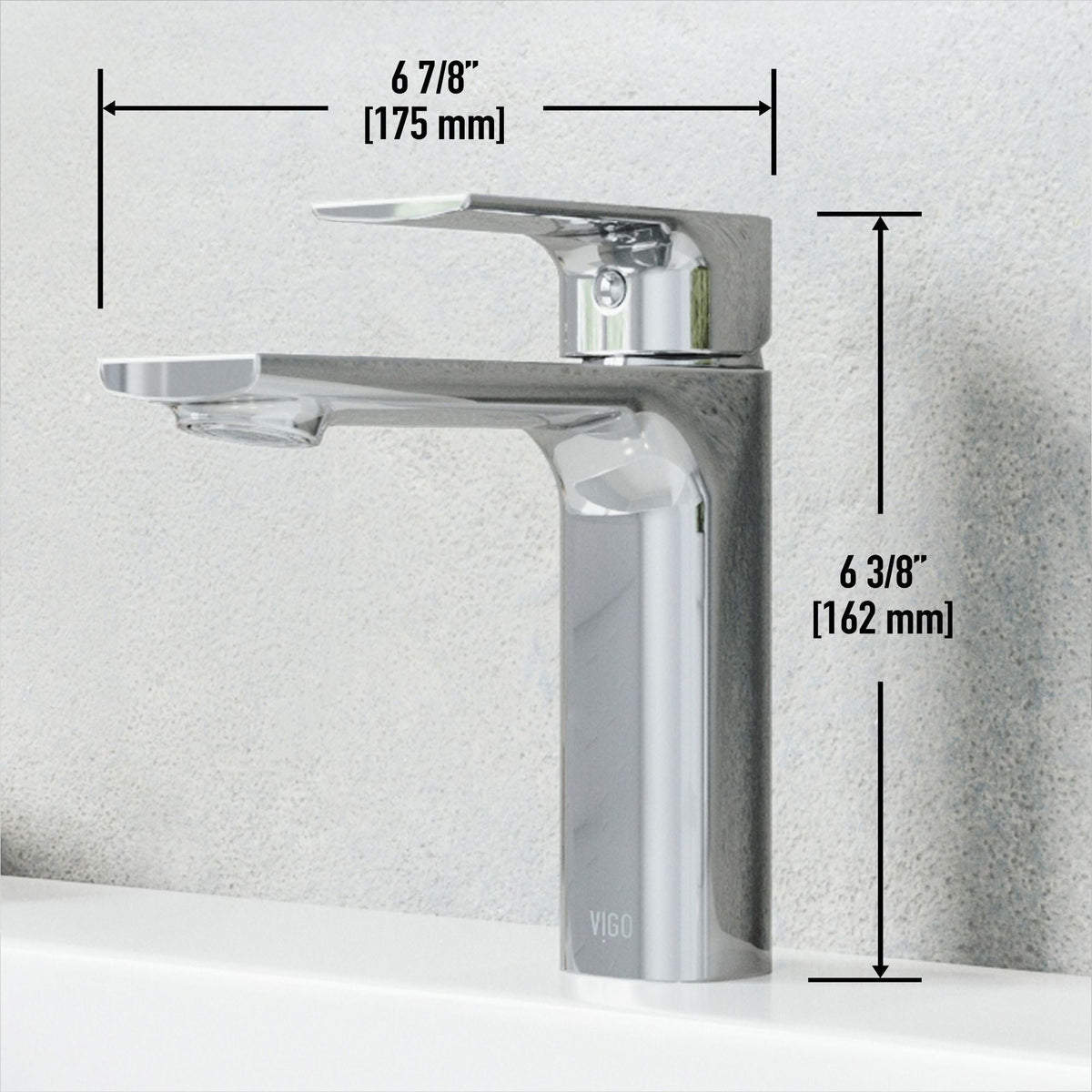 Davidson Single Handle Single Hole Bathroom Sink Faucet, WaterSense Certified, Chrome Z4U4 - product image 7