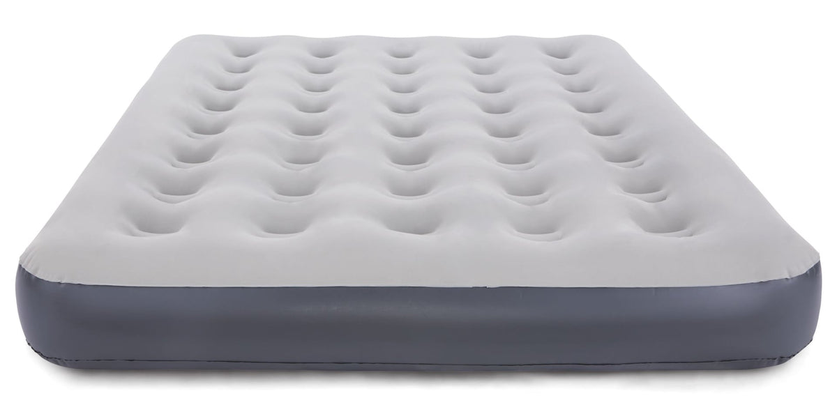 Single-High Inflatable Air Mattress/Airbed with 2-in-1 Pump For AC/DC Outlets, Queen T0Y3 - product image 1