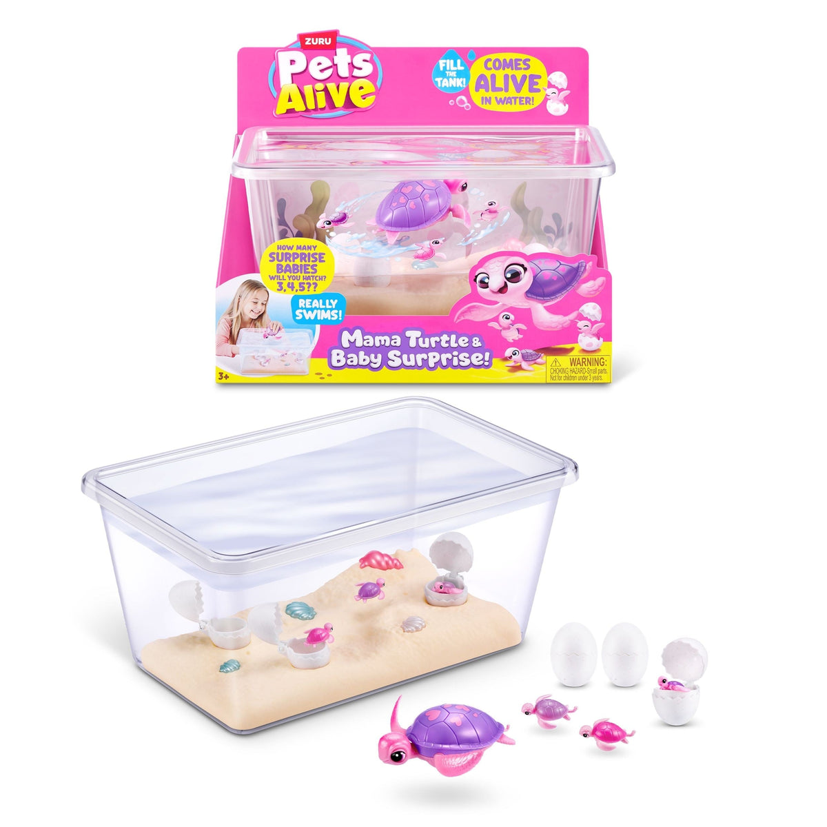 Pets Alive Mama and Turtle Surprise for Ages 3+ L3B9 - product image 1