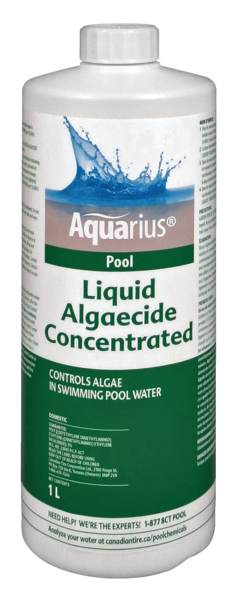 40% Liquid Algaecide Concentrated, 1-L G4W1