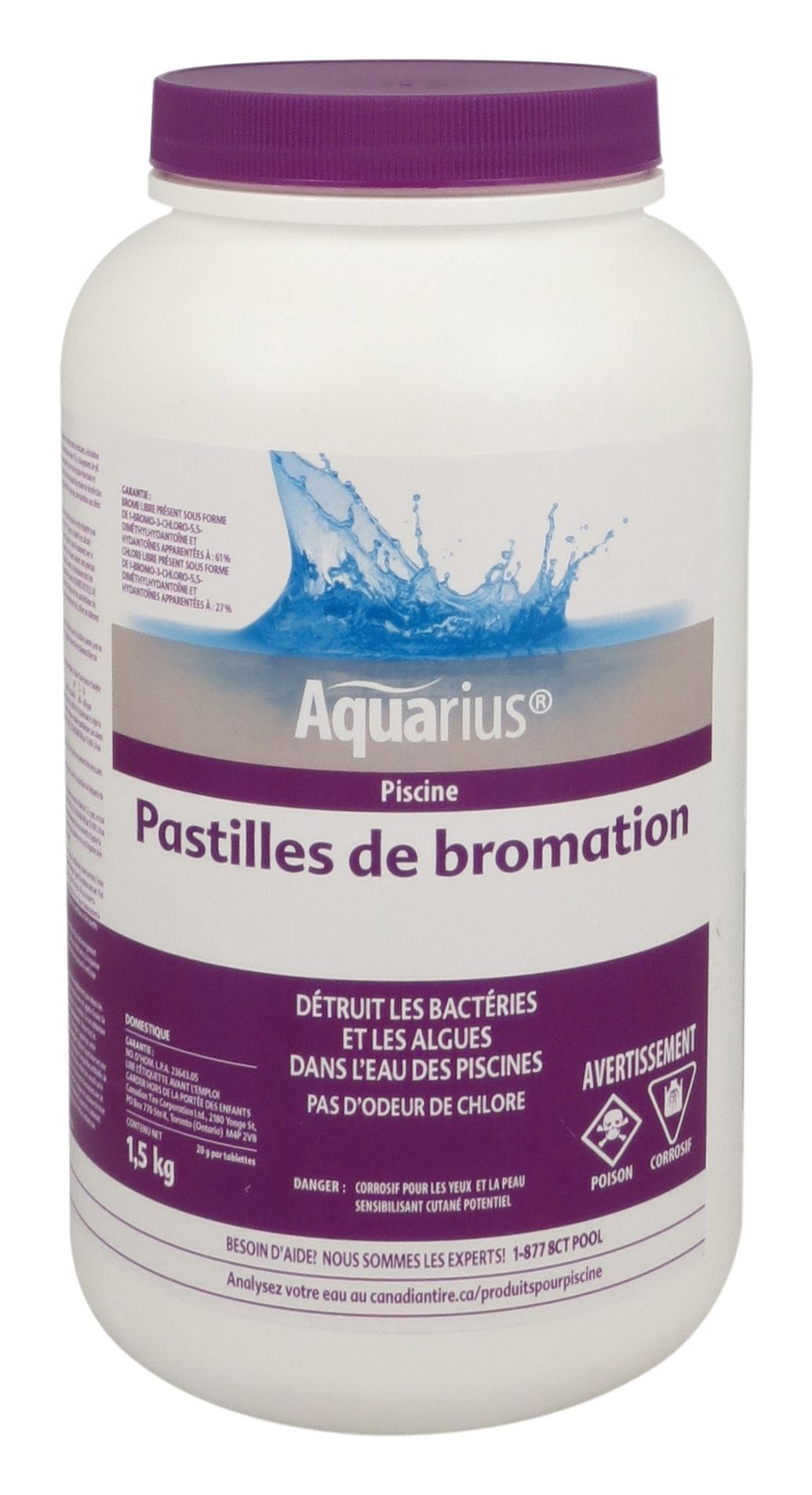 Pool Bromine Tablet, 1.5-kg Z0M4 - product image 1