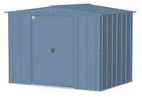Classic Galvanized Steel Storage Shed, Blue Grey, 8-ft x 6-ft H1T8 - product image 1