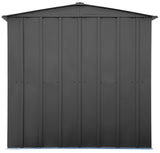 Classic Galvanized Steel Storage Shed, Charcoal, 6-ft x 7-ft W1M1 - product image 8