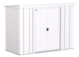 Classic Galvanized Steel Storage Shed, Flute Grey, 8-ft x 4-ft X0N5 - product image 1