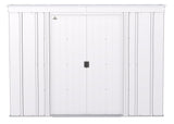 Classic Galvanized Steel Storage Shed, Flute Grey, 8-ft x 4-ft X0N5 - product image 3