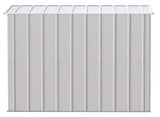 Classic Galvanized Steel Storage Shed, Flute Grey, 8-ft x 4-ft X0N5 - product image 7