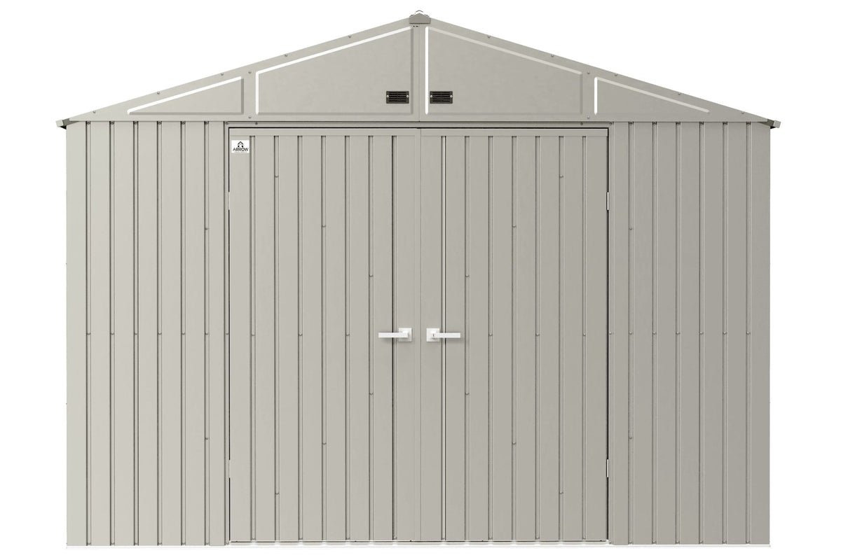 Elite 10x14-ft Cool Grey Corrosion-Resistant Steel Shed B3P3 - product image 1